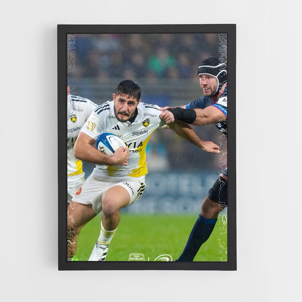 Poster Rochelle Rugby (vue 2)
